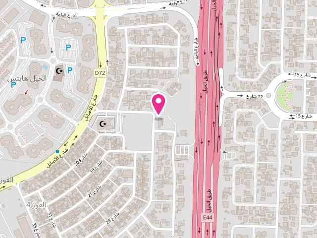 Map showing the location of Dashtik Dry Cleaning L.L.C at 5735+MQJ - Al Qouz Fourth - Al Quoz - Dubai - United Arab Emirates