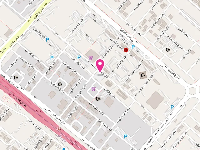 Map showing the location of Doby laundry at 114 Al Qadah St - Bani Yas - Baniyas East - Abu Dhabi - United Arab Emirates