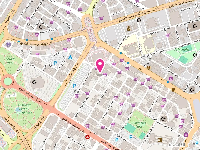 Map showing the location of Easy Wash Laundry LLC at Al Mahatta - Hay Al Qasimiah - Sharjah - United Arab Emirates