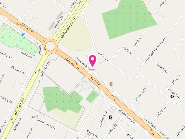 Map showing the location of EcoSpark Laundry at العين - near Quick Intervention Center - Zakhir - Al Swuaifi - Abu Dhabi - United Arab Emirates