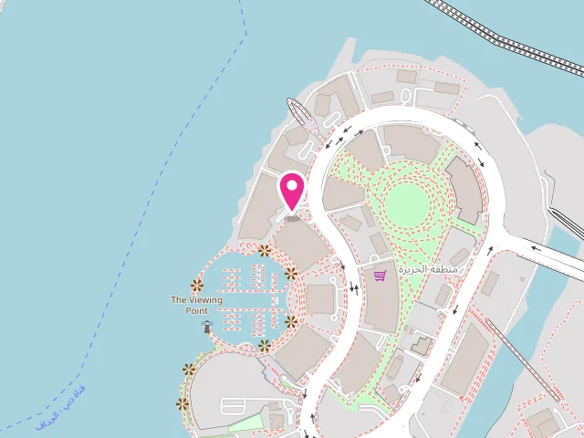 Map showing the location of eeziclean, Dubai Creek Harbour at 684V+QCX - Al Kheeran First - Dubai Creek Harbour - Dubai - United Arab Emirates