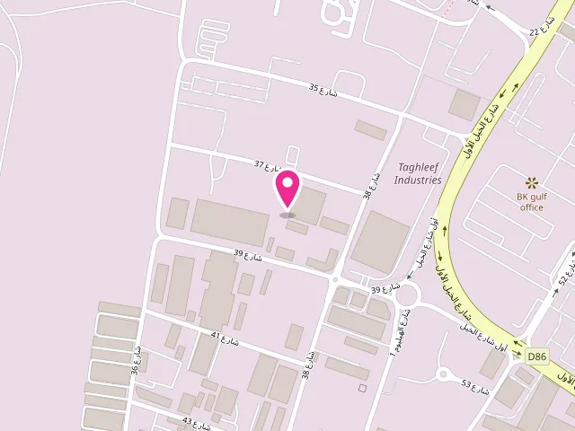 Map showing the location of Floris Laundry at Warehouse # 7, Jabel Ali Industrial Area 1 - near Trans Gulf Aluminium Industries Company - Jabal Ali Industrial First - Jebel Ali Industrial Area - Dubai - United Arab Emirates