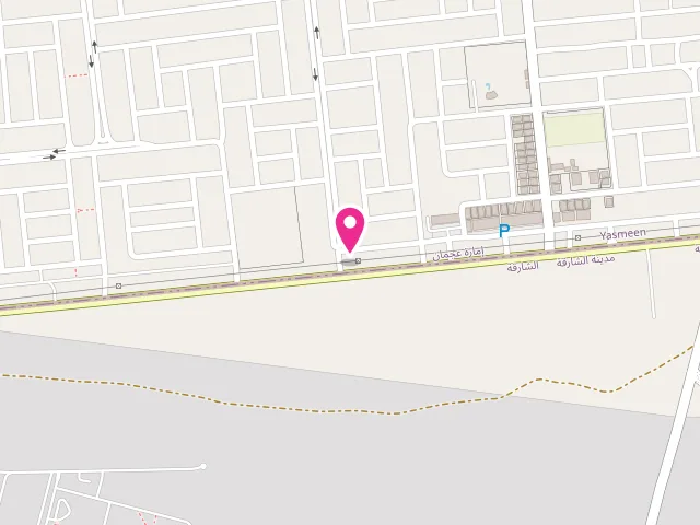 Map showing the location of Fresh N Clean Laundry LLC at Main Road - opposite to Rahmania - Al Yasmeen - Ajman - United Arab Emirates