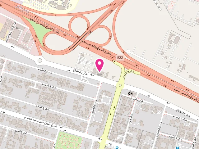 Map showing the location of HAFIZ LAUNDRY at Hafiz laundry - near oasis car wash - Rabdan - RB1 - Abu Dhabi - United Arab Emirates