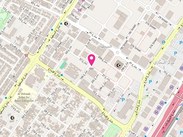 Map showing the location of Image Laundry - Carpet Cleaning in Dubai at Dhana 1 Residence, Jumeirah Garden city - Shop No. 6 - Al Satwa - Dubai - United Arab Emirates