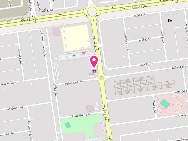 Map showing the location of مصبغة إن أند أوت In&Out Laundry at الفلاح , ابوظبي - Al Falah - FA3 - Abu Dhabi - United Arab Emirates