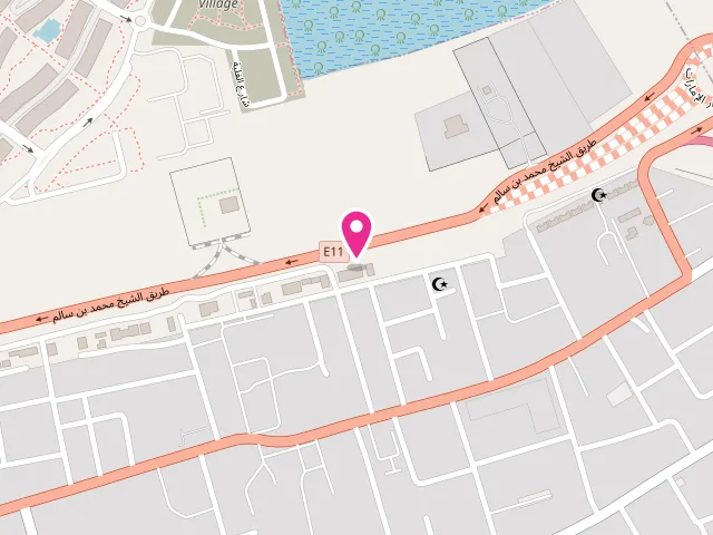 Map showing the location of Jasmine Laundry at Al Riffa - Ras Al Khaimah - United Arab Emirates