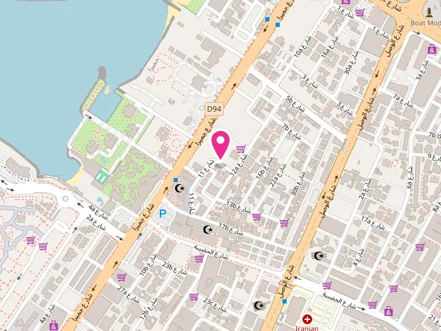Map showing the location of Landmark Laundry at 6 11 St - Jumeirah - Jumeirah 1 - Dubai - United Arab Emirates