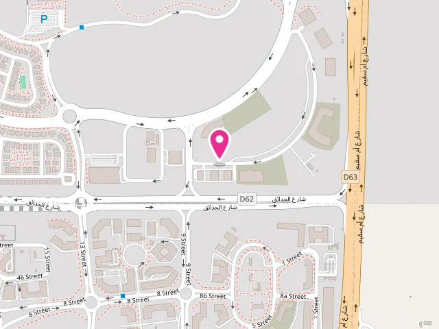 Map showing the location of Laundroville - Laundry & Dry Cleaning at Montrose Tower B - Science Park - البرشاء جنوب الثانية - جنوب البرشاء - دبي - United Arab Emirates