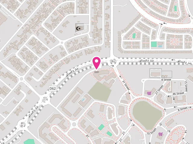 Map showing the location of مغسلة Laundry 309 at Unnamed Road - Al Barsha South Third - Al Barsha South - Dubai - United Arab Emirates