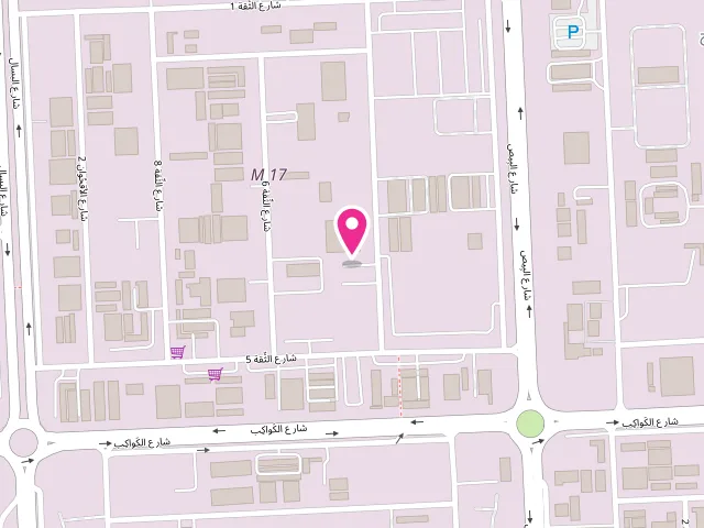 Map showing the location of مصبغة الامارات الجديدة at Musaffah - حوض 17 - Abu Dhabi - United Arab Emirates