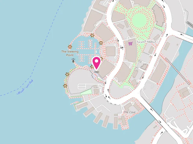 Map showing the location of LaundryVan Creek Harbour Br at Dubai Creek Residence Tower South 3 - الخيران الأولى - Dubai Creek Harbour - دبي - United Arab Emirates