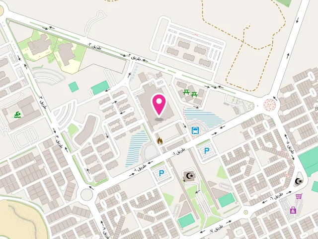 Map showing the location of Liquide Washes Laundry- مغسلة غسيل سائل at Al Ruwais - Abu Dhabi - United Arab Emirates