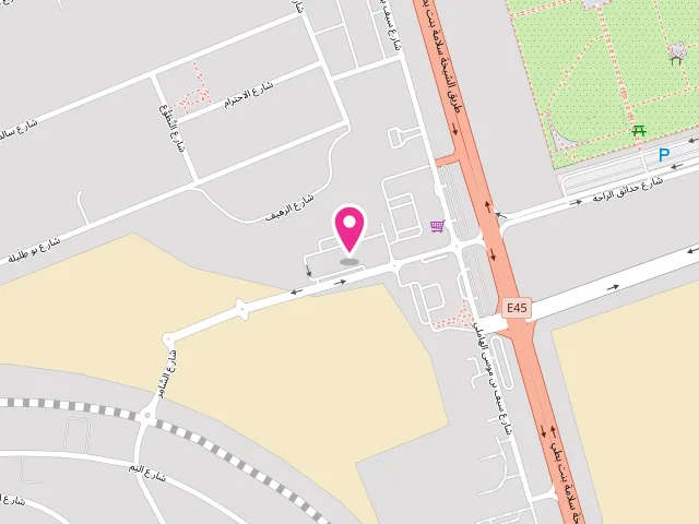 Map showing the location of مصبغه لوكيشن Location Laundry at As Samir St - Madinat Za'id - Commercial Area - Abu Dhabi - United Arab Emirates