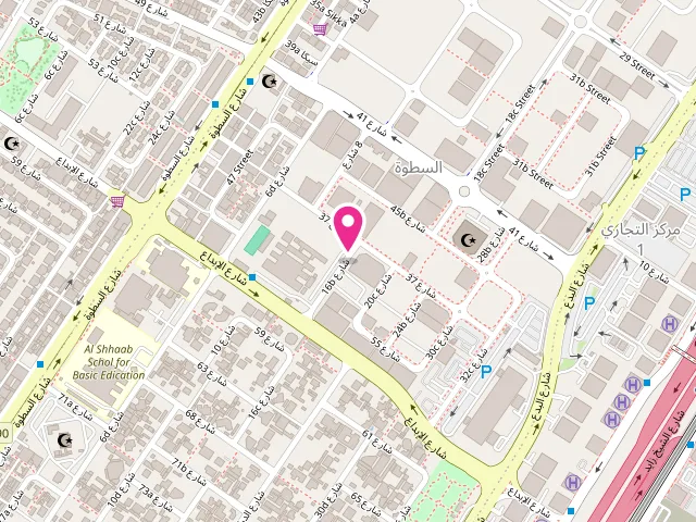 Map showing the location of Lulu Laundry, Jumeirah Garden City at Dhana 1 Residence, Jumeirah garden city - Shop No. 10 - Al Satwa - Dubai - United Arab Emirates