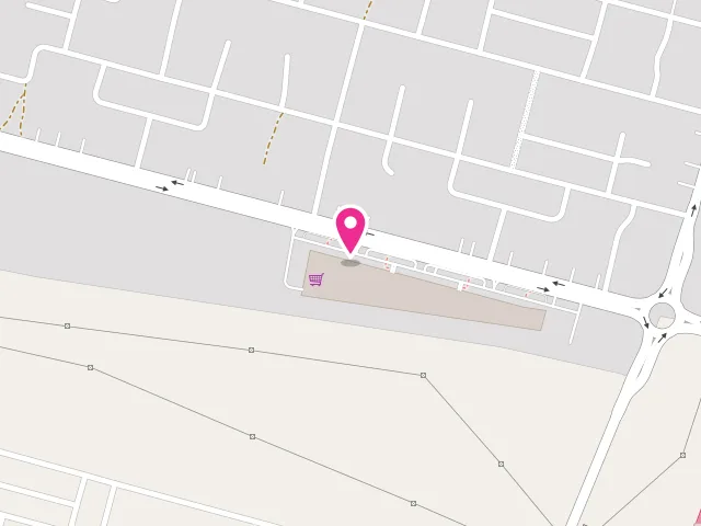 Map showing the location of Modern Laundry - Al Rahmaniya at Abu Amr Al Basri St - Al Rahmania Suburb - Kshishah 6 - Sharjah - United Arab Emirates