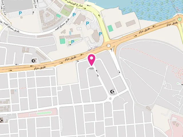 Map showing the location of Modern Laundry - Khuzam at 5 3B St - Khuzam - Ras Al Khaimah - United Arab Emirates