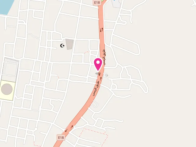 Map showing the location of Modern Laundry - Shaam at 23FQ+55 - Shaam - Ras Al Khaimah - United Arab Emirates