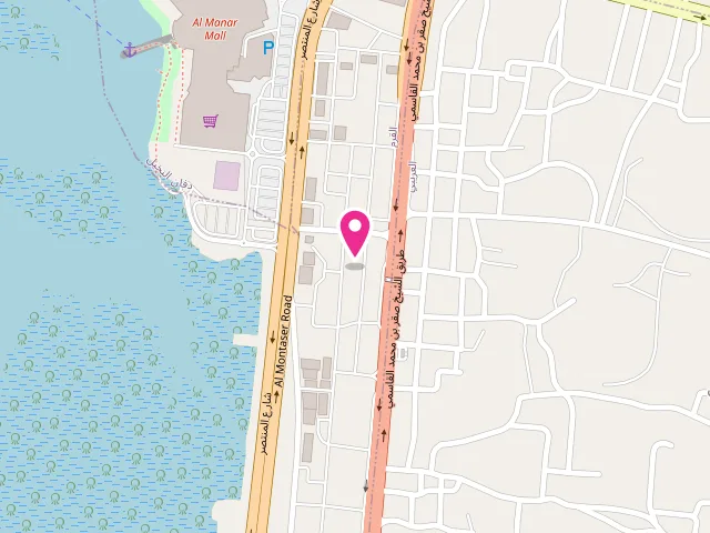 Map showing the location of Modern Laundry at Al Juwais - Ras Al Khaimah - United Arab Emirates