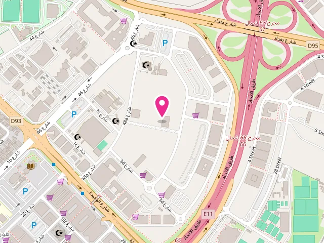Map showing the location of Noor Al Najm Laundry LLC at Al Zahra Residence - Al Mamzar - Deira - Dubai - United Arab Emirates