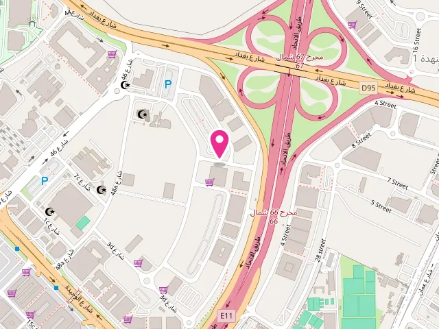 Map showing the location of Platinum Cleaning Solutions LLC at Mamzar - 54 St, Abraj Al Mamzar B Shop No.1 - الممزر - ديرة - دبي - United Arab Emirates
