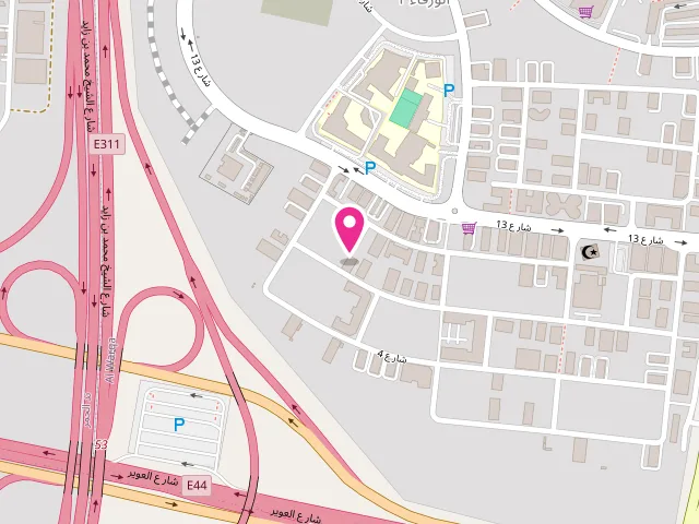 Map showing the location of Premium Care Laundry – Al Warqaa 1 (Branch 2) at Al Warqa'a First - Al Warqa 1 - Dubai - United Arab Emirates