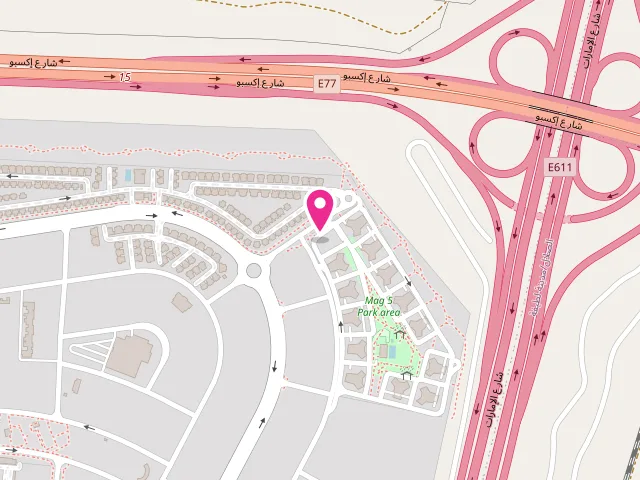 Map showing the location of QUICK LAUNDRY SERVICE at X62H+JPR - Madinat Al Mataar - Dubai South - Dubai - United Arab Emirates