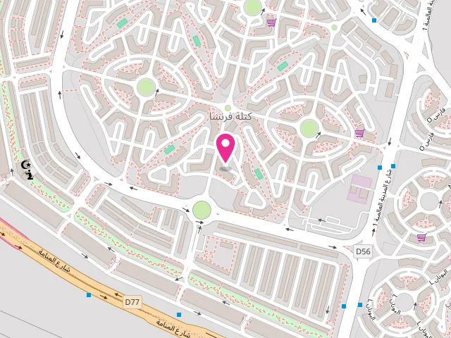 Map showing the location of Quick speed wash laundry at International city france cluster Q-4 office NO.Q 4 Opp Lulu Express - ورسان الأولى - مدينة دبي العالمية - دبي - United Arab Emirates