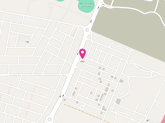 Map showing the location of Reesh Laundry مغسله ريش at 25°23'50.3"N 55°33'52.0"E - عجمان - United Arab Emirates