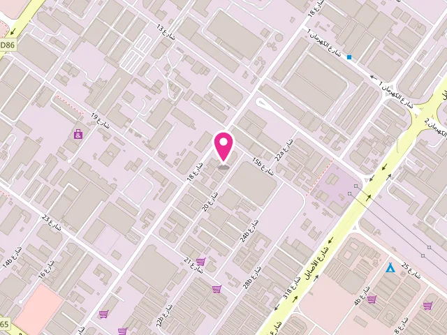 Map showing the location of Richies at 4 20 St - Al Qouz Ind.first - Al Quoz - Dubai - United Arab Emirates