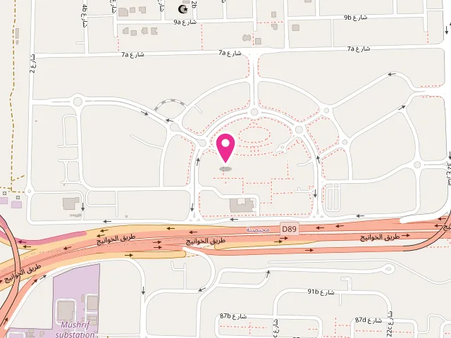 Map showing the location of Sindibad Laundry at Muhaisnah 01, Madinat Badr City, Building Qamar 3, Shop 30 - محيصنة الأولى - محيصنة - دبي - United Arab Emirates