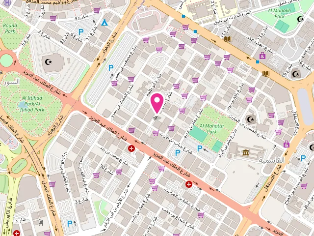 Map showing the location of Spinwash Laundry at Al Mahatta - Hay Al Qasimiah - Sharjah - United Arab Emirates