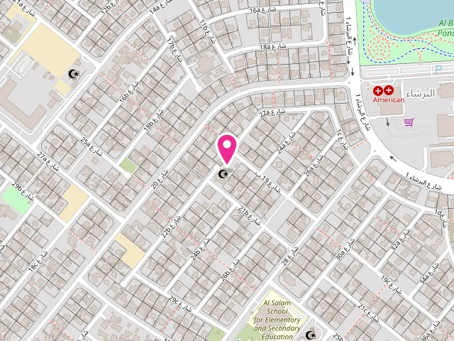 Map showing the location of Spotfree Laundry at Center, Remraam Community - Al Hebiah Fifth - Remraam - Dubai - United Arab Emirates