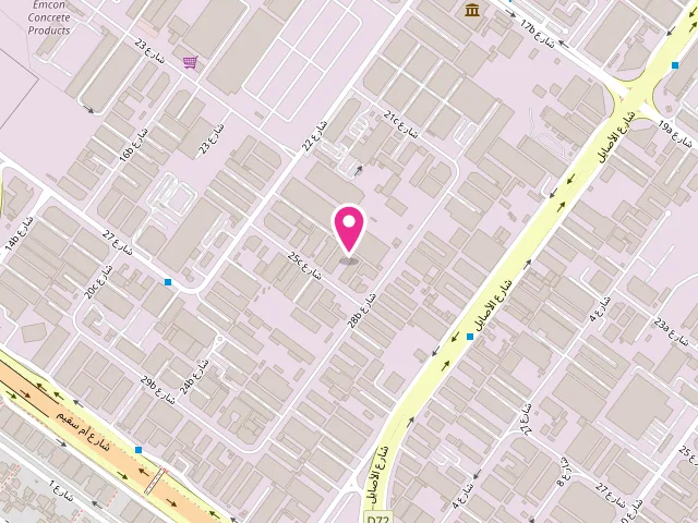 Map showing the location of The Laundry Press Launderers LLC-Al Quoz at Ware house no 2, plot no 325-0 - Third - القوز الصناعية الثالثة - القوز - دبي - United Arab Emirates