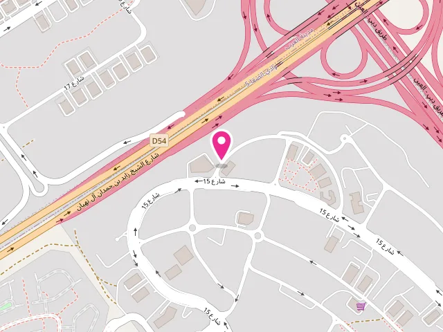 Map showing the location of THE LAUNDRY at The Laundry - Al Awazi Residence - Shop #3 - وادي الصفا 5 - Dubai Land Residence Complex - دبي - United Arab Emirates
