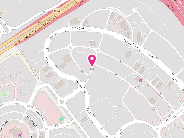 Map showing the location of THE WAGON LAUNDRY at 39WG+95W - Wadi Al Safa 5 - Dubai - United Arab Emirates
