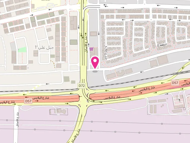 Map showing the location of TUMBLEDRY at Retail 08 - Gemz by Danube - جبل علي الأولى - Al Furjan - دبي - United Arab Emirates
