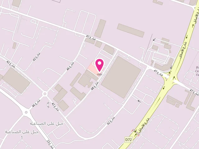 Map showing the location of Viva Laundry at Jabal Ali Industrial First - Dubai - United Arab Emirates