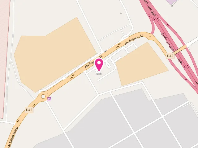 Map showing the location of Washionic Laundry & Dry Cleaners - Lesaily Factory at Muaded al Mazrooei Building Shop no. 18 - الليسيلي - دبي - United Arab Emirates