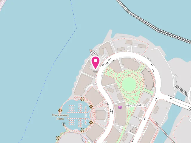 Map showing the location of Waves Laundry | Laundry Service & Dry Cleaners at Al Kheeran First - Dubai Creek Harbour - Dubai - United Arab Emirates