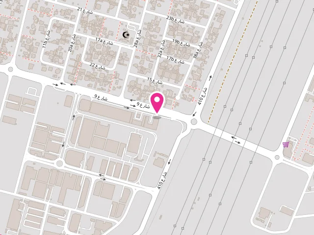 Map showing the location of White Falcon Laundry - Nadd Al Hamar at Nadd Al Hamar - Dubai - United Arab Emirates
